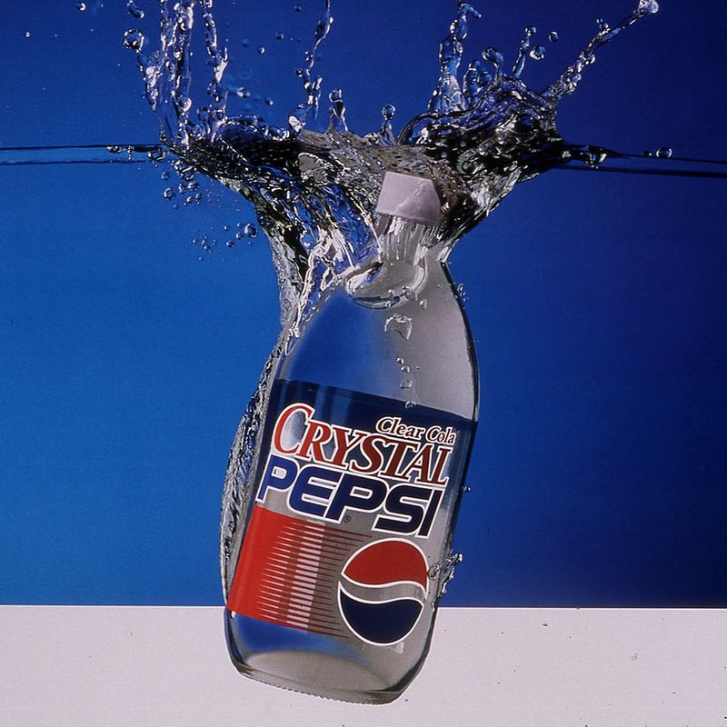 1988: Crystal Pepsi