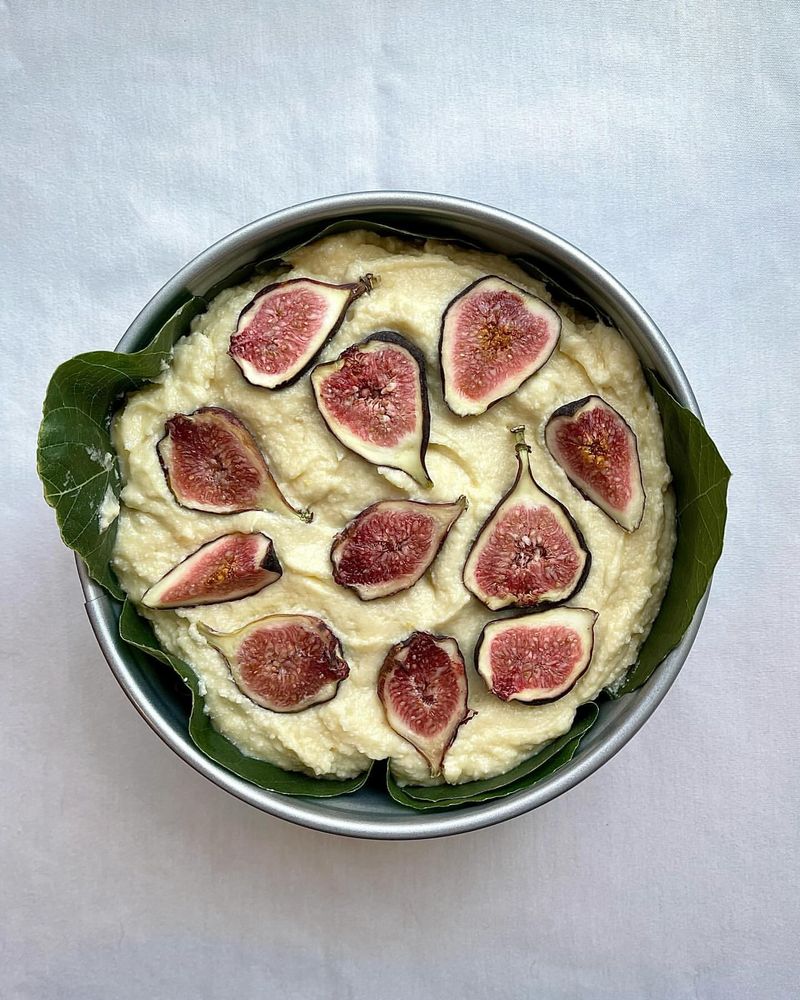 Almond Flour Pancakes with Honeyed Ricotta and Figs