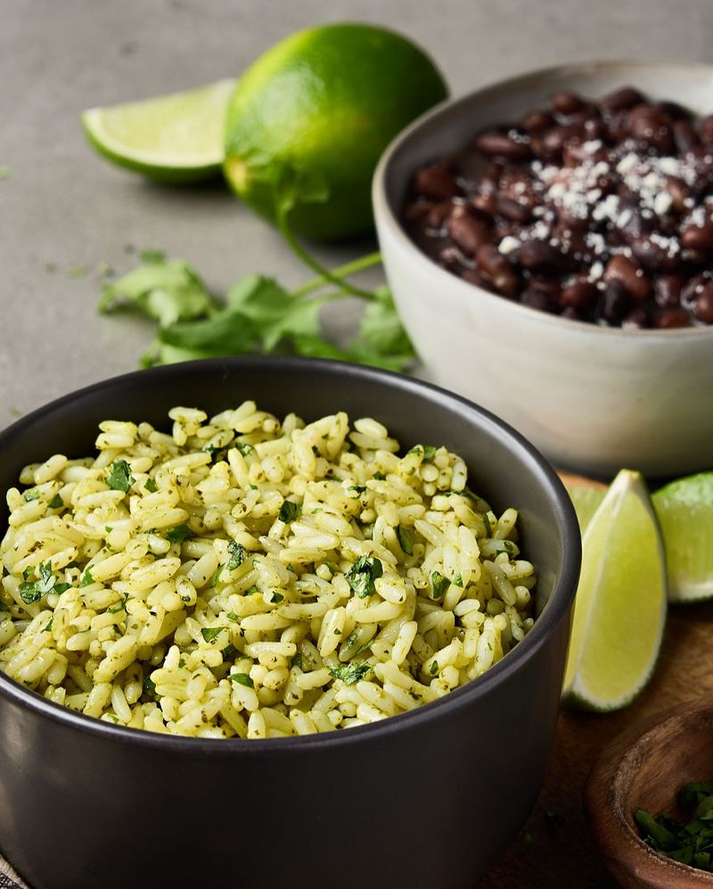 Avocado Cilantro Lime Rice