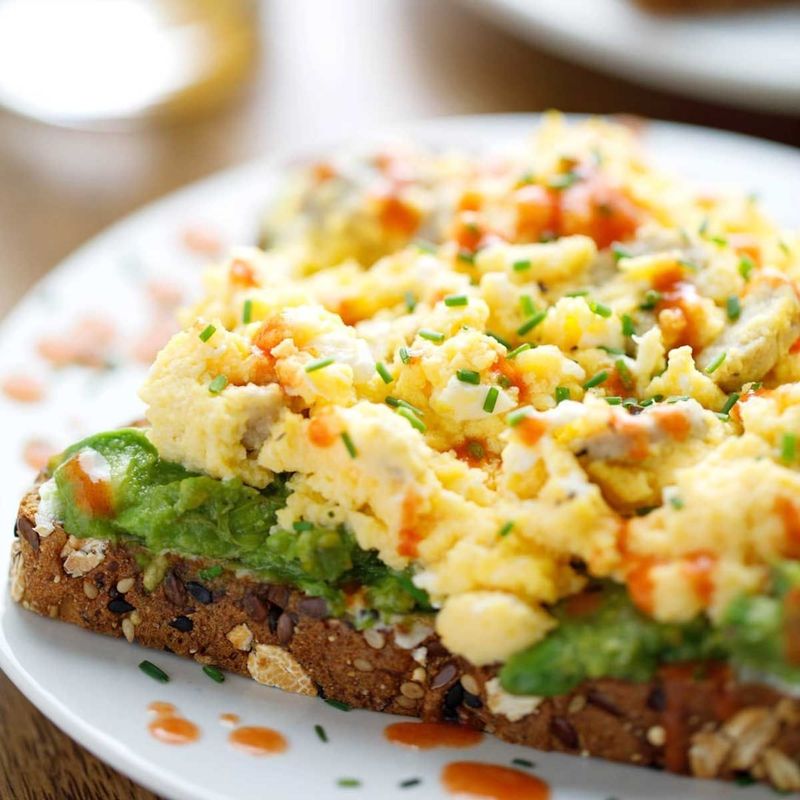 Avocado & Egg on Whole-Grain Toast