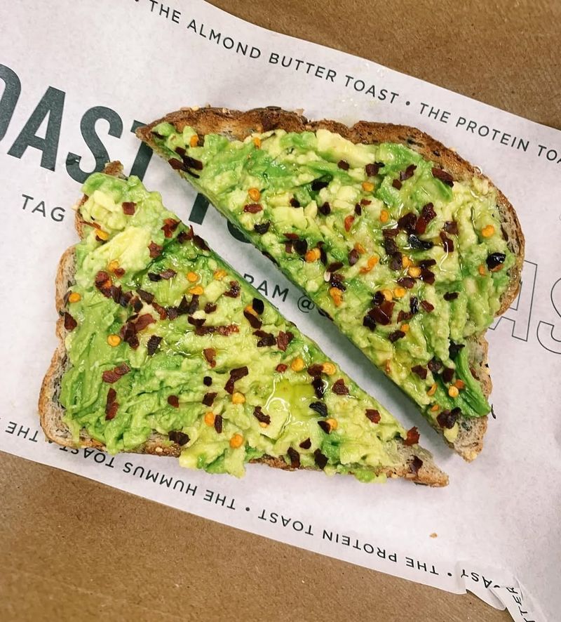Avocado and Almond Butter Toast