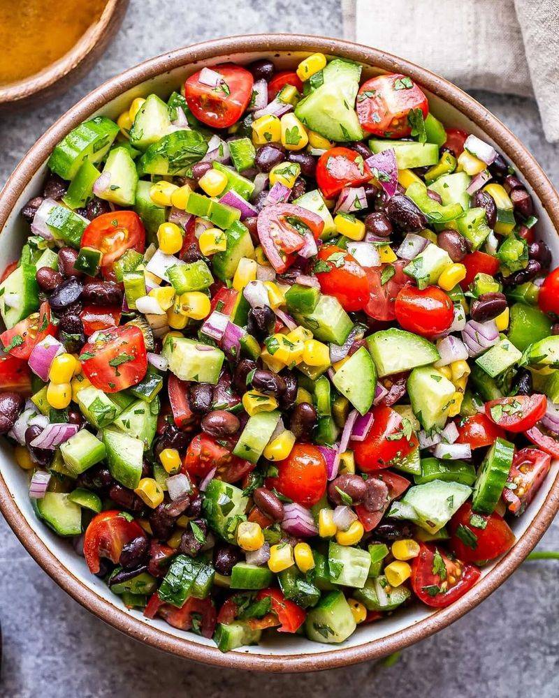 Avocado and Black Bean Salad