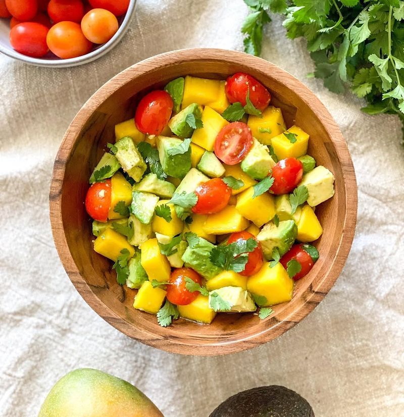 Avocado and Mango Salsa
