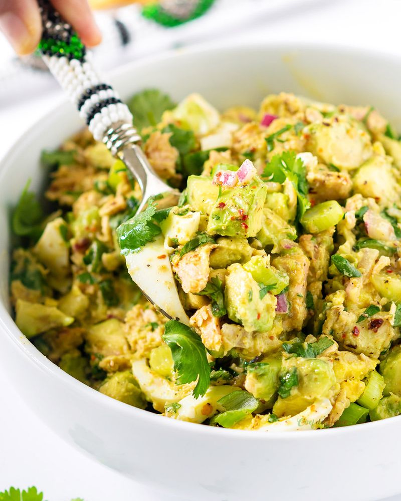 Avocado and Tuna Salad