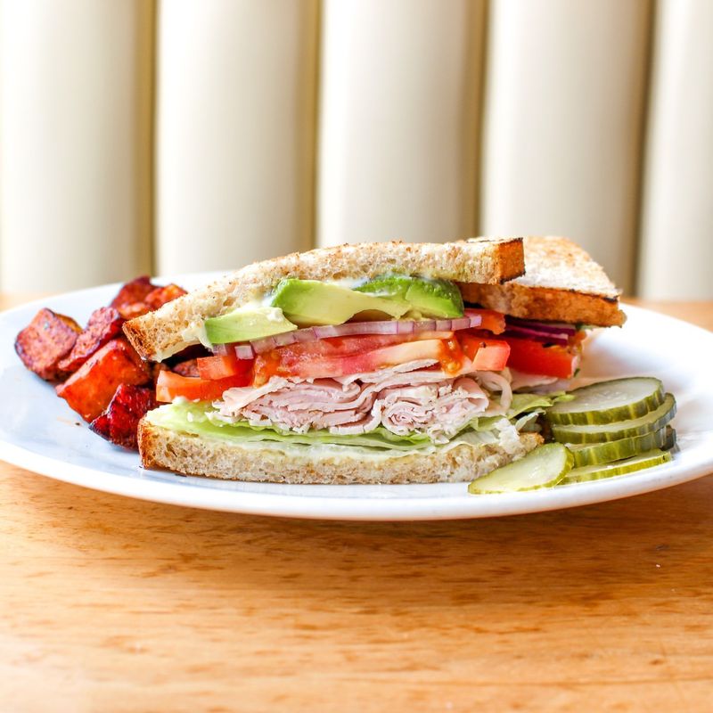 Avocado and Turkey