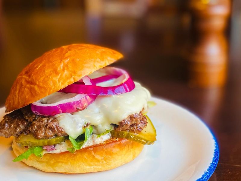 Bacon Blue Cheese Burger