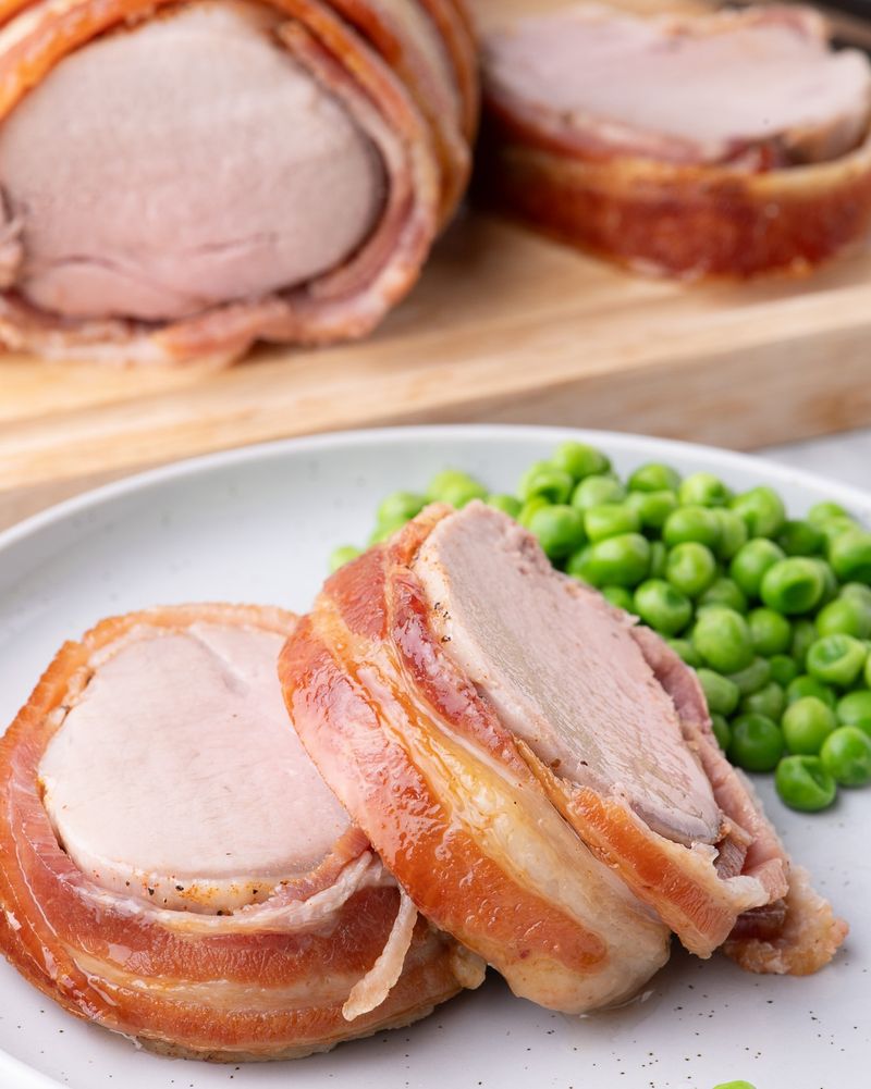 Bacon-Wrapped Pork Tenderloin