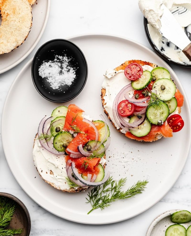 Bagel with Lox