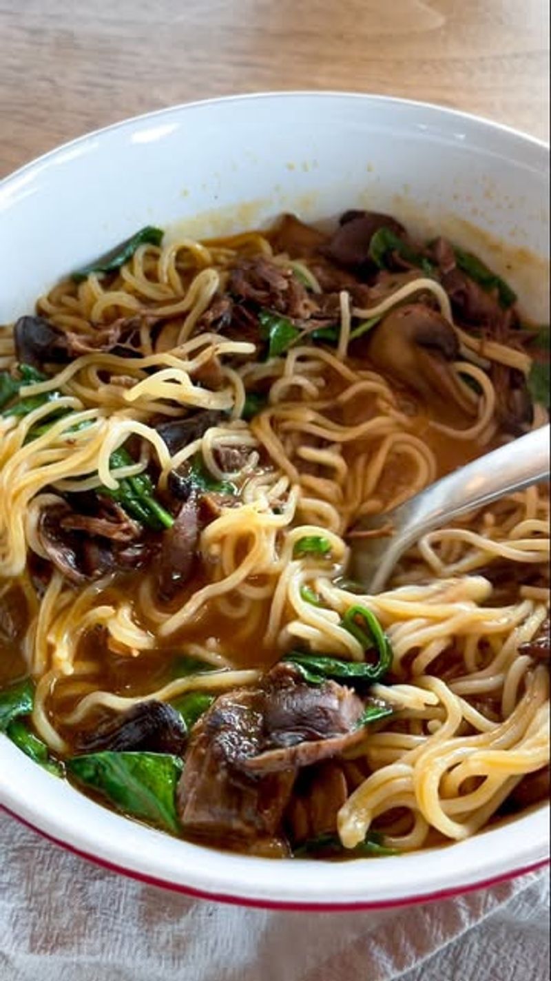 Homemade Ramen with Veggies