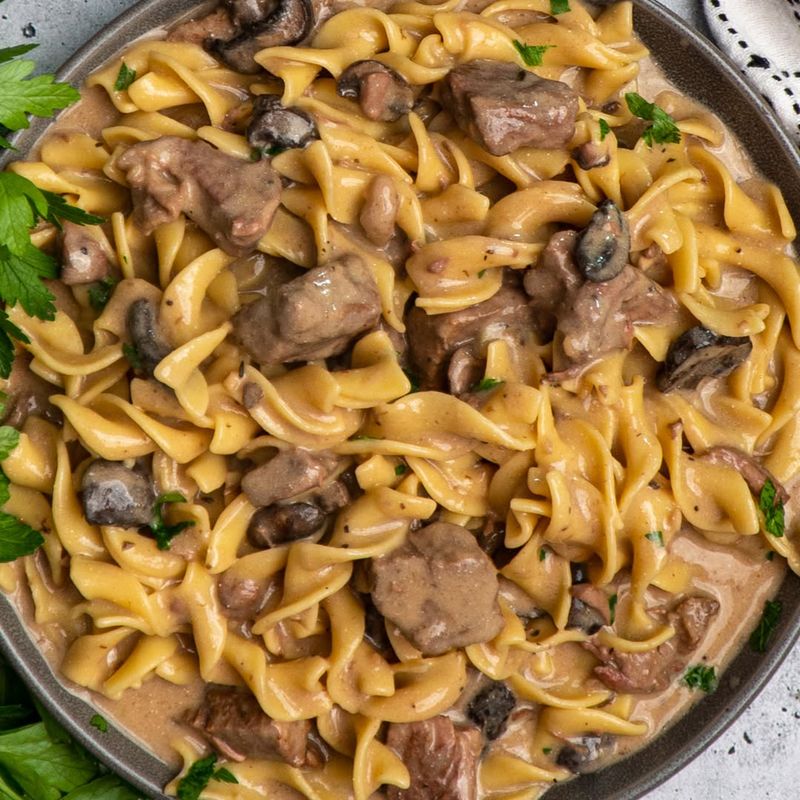 Beef Stroganoff