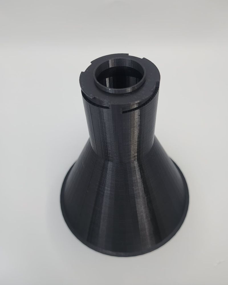 Black Plastic Funnel