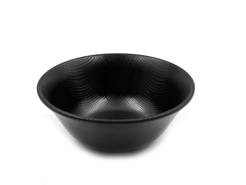 Black Plastic Mixing Bowl