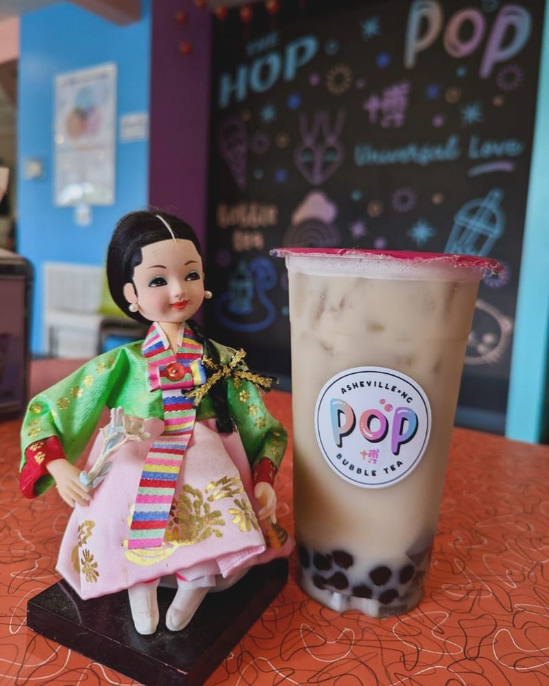 Black Sesame Bubble Tea