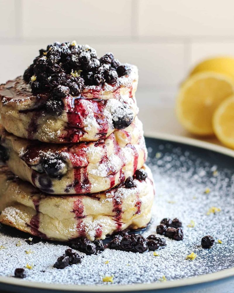 Blueberry Lemon Pancakes