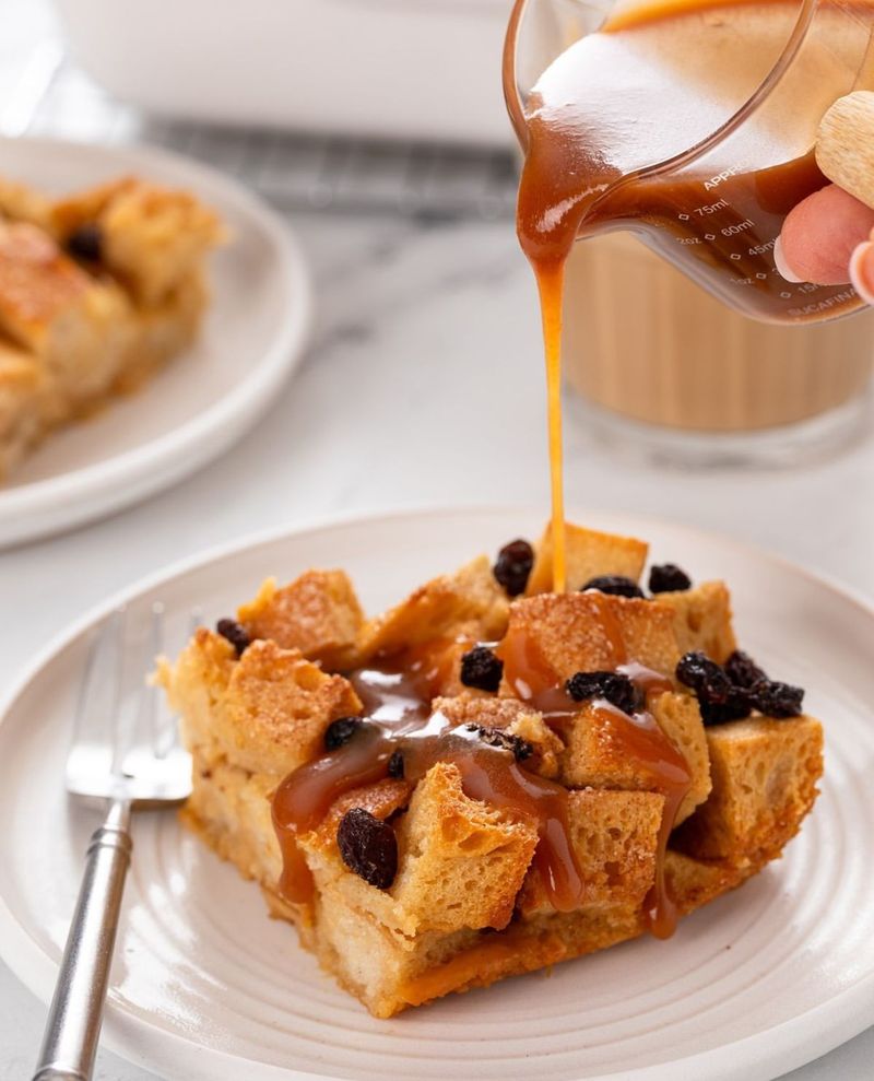 Bread Pudding with Whiskey Sauce