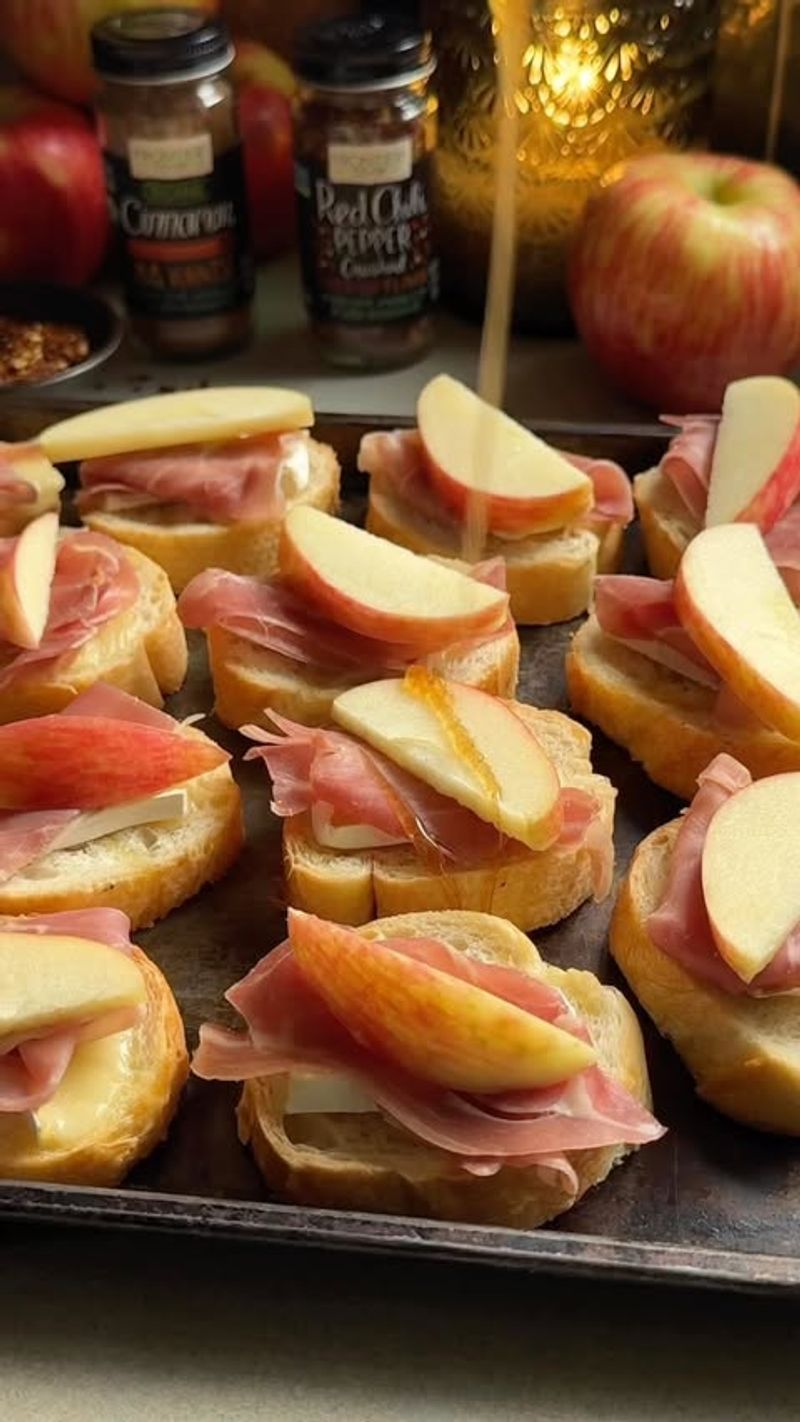 Brie, Apple, and Honey
