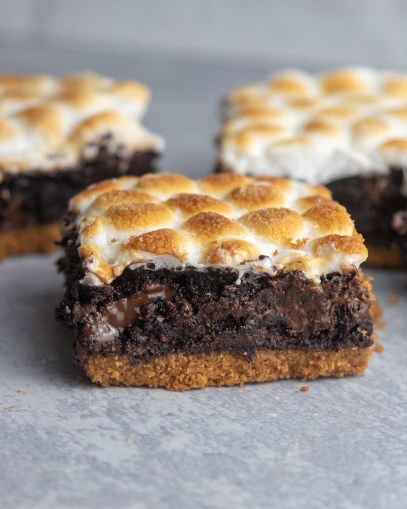 Brownie Mix S'mores