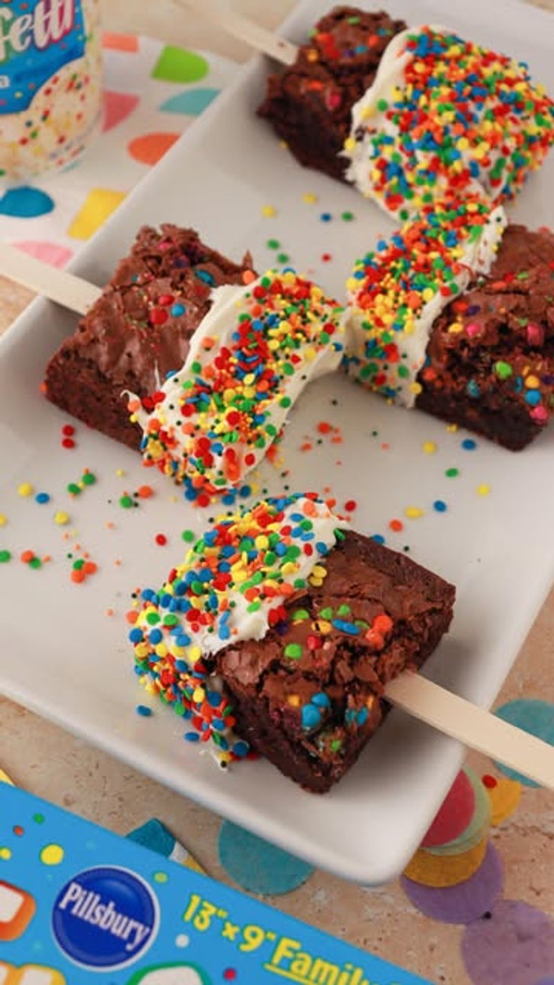 Brownie Mix Cake Pops