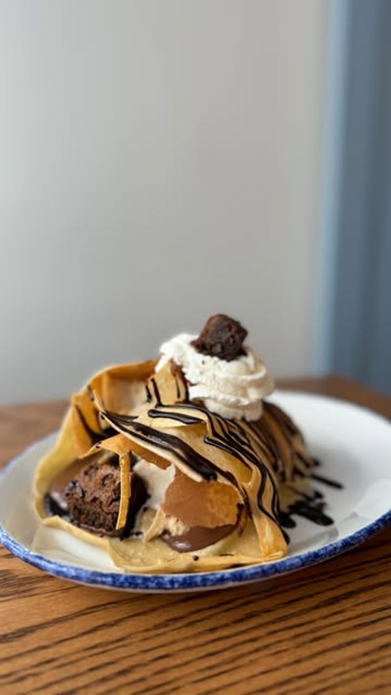 Brownie Mix Crepes