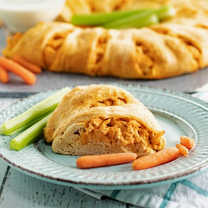 Buffalo Chicken Crescents