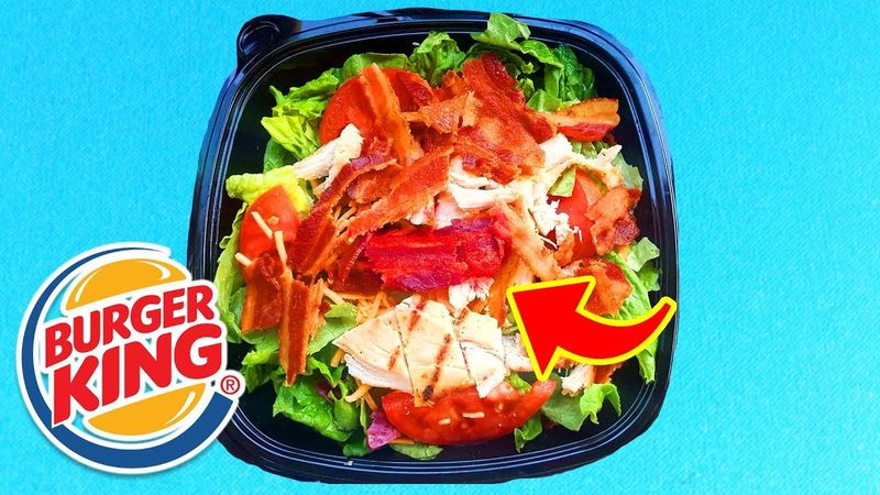 Burger King's Crispy Chicken Club Salad