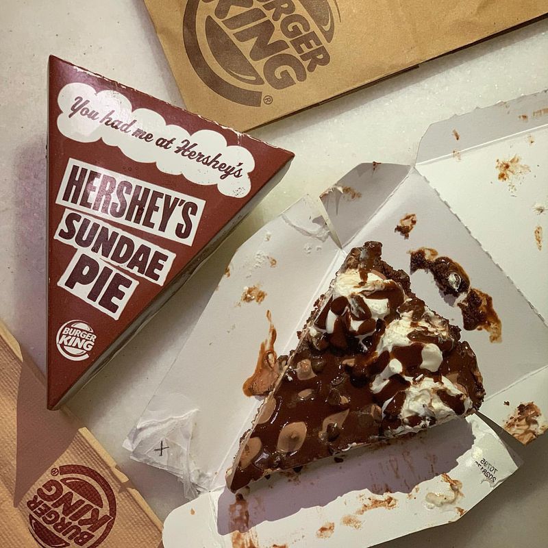 Burger King Hershey's Sundae Pie