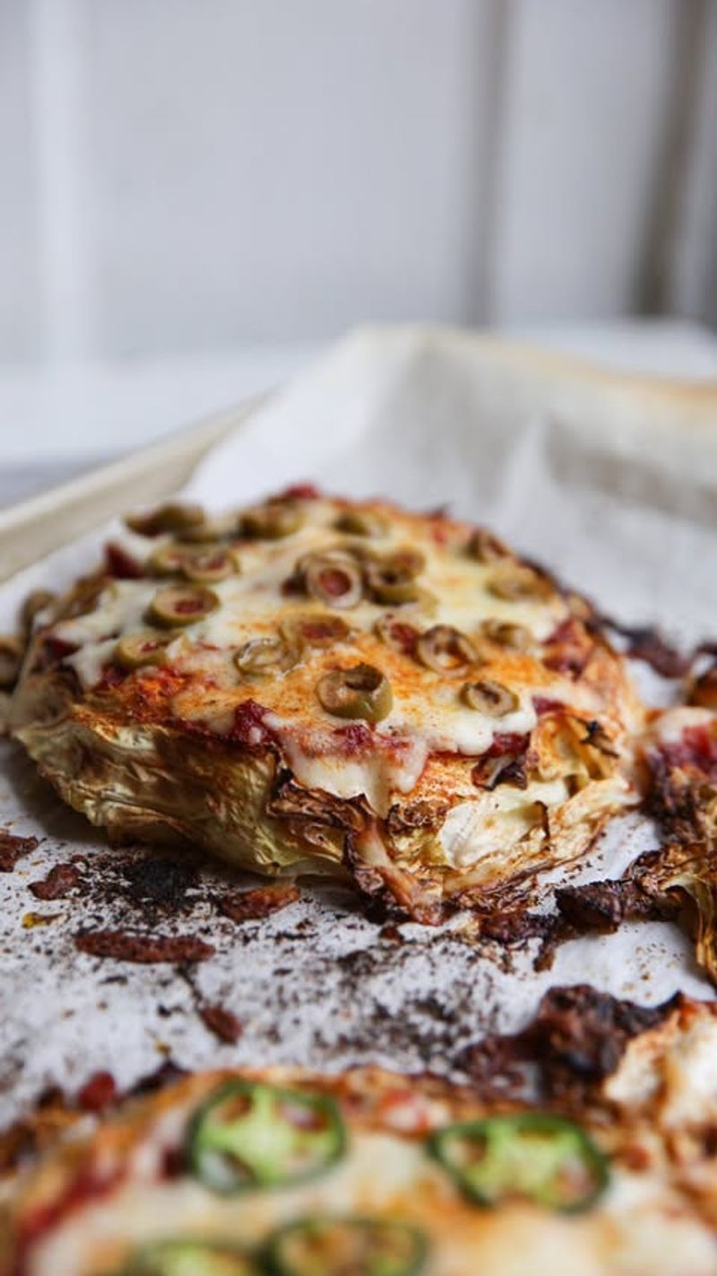 Cabbage Pizza