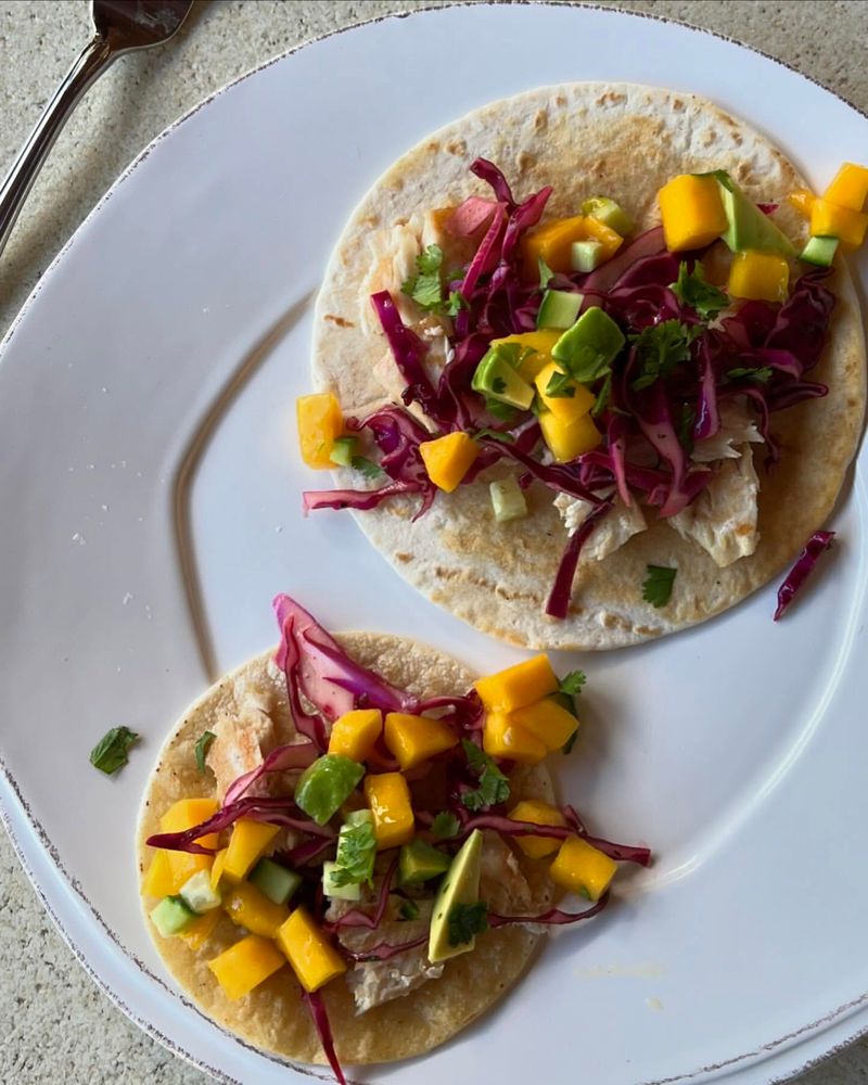 Cabbage and Fish Tacos