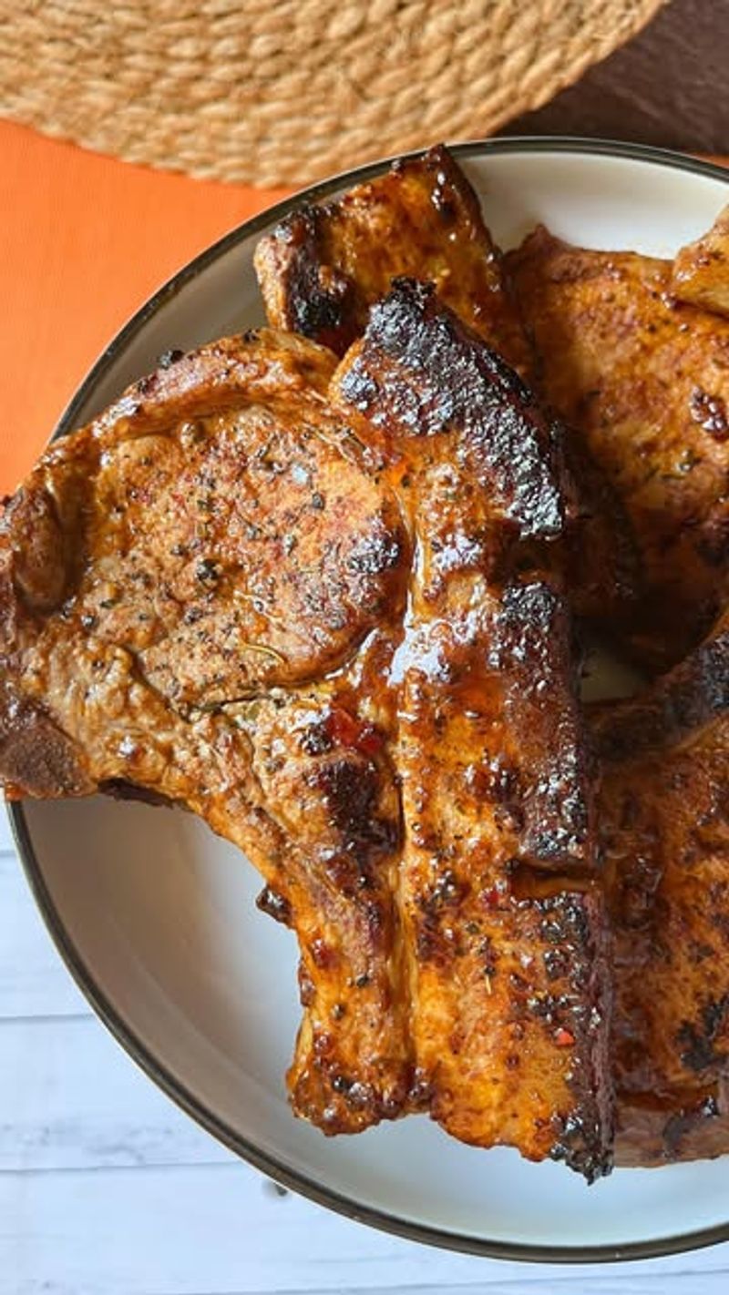 Cajun Spiced Pork Chops