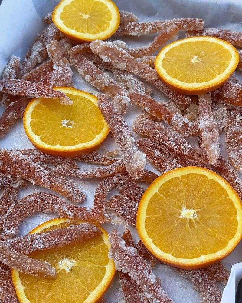 Candy from Citrus Peels