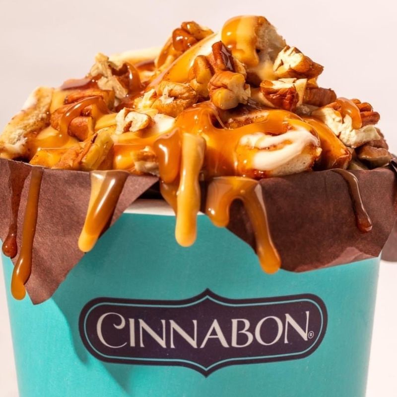 Caramel Pecan Center of the Roll