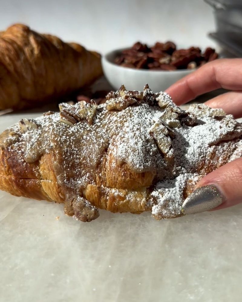 Caramel Pecan Crescents
