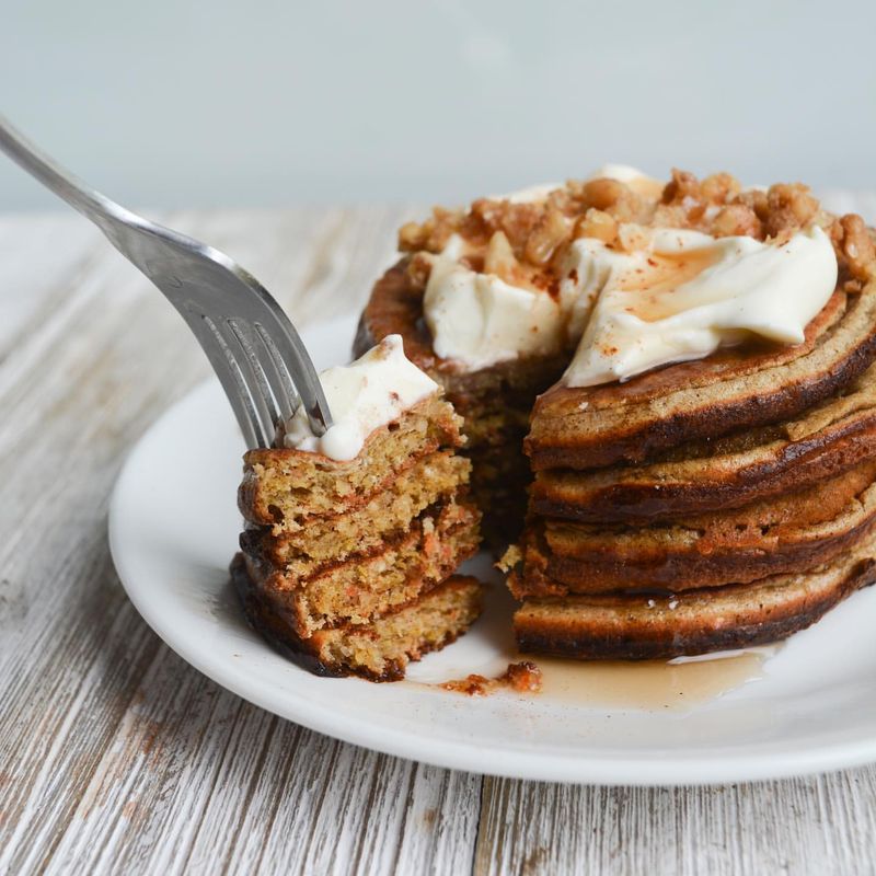 Carrot Cake Pancakes
