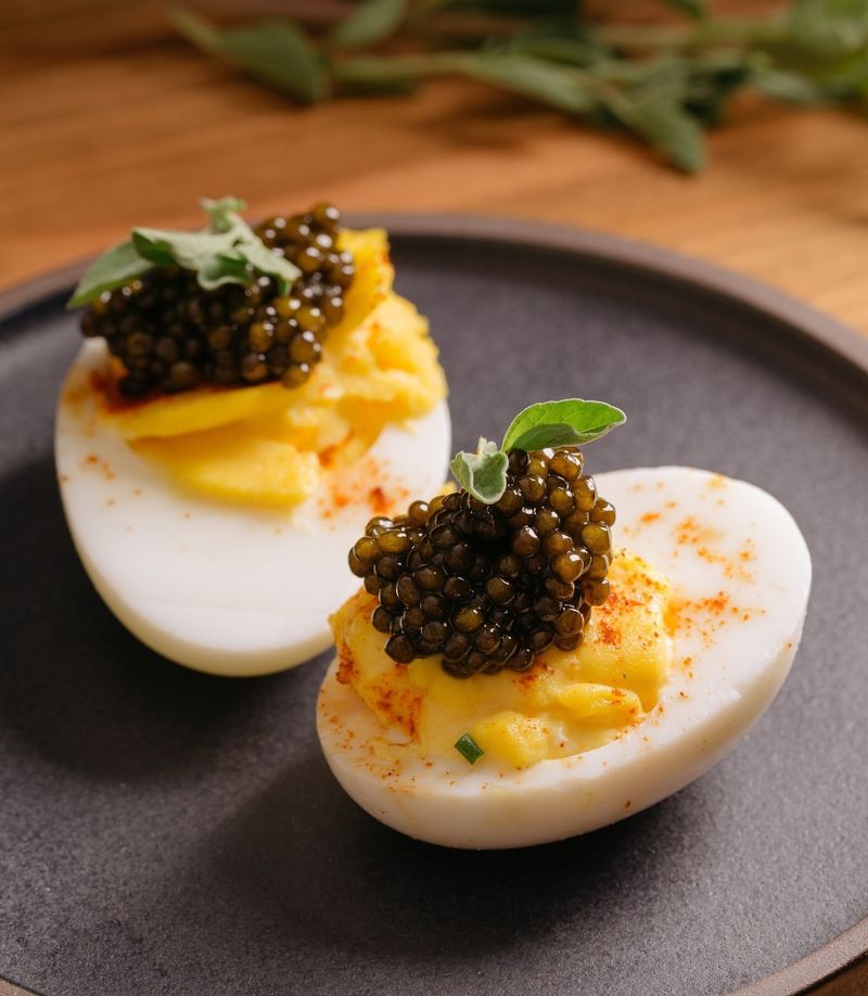 Caviar-Topped Anything