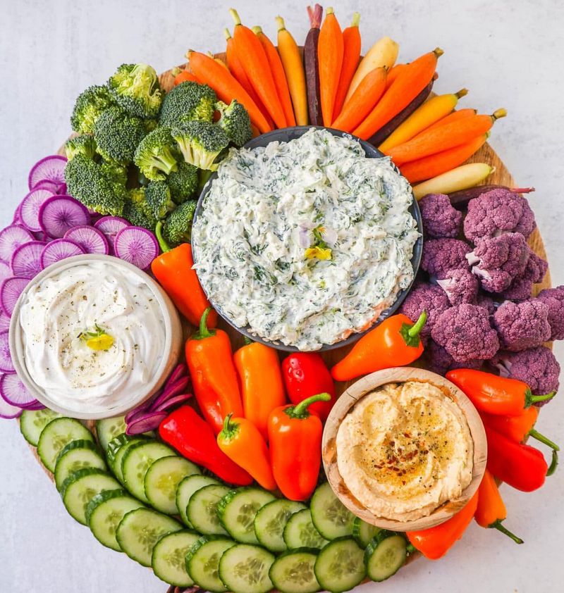 Cheese and Veggie Platter