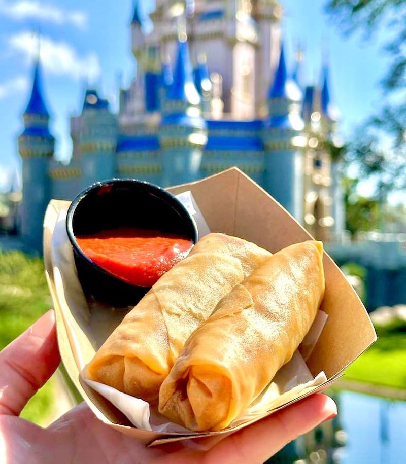 Cheeseburger Spring Rolls