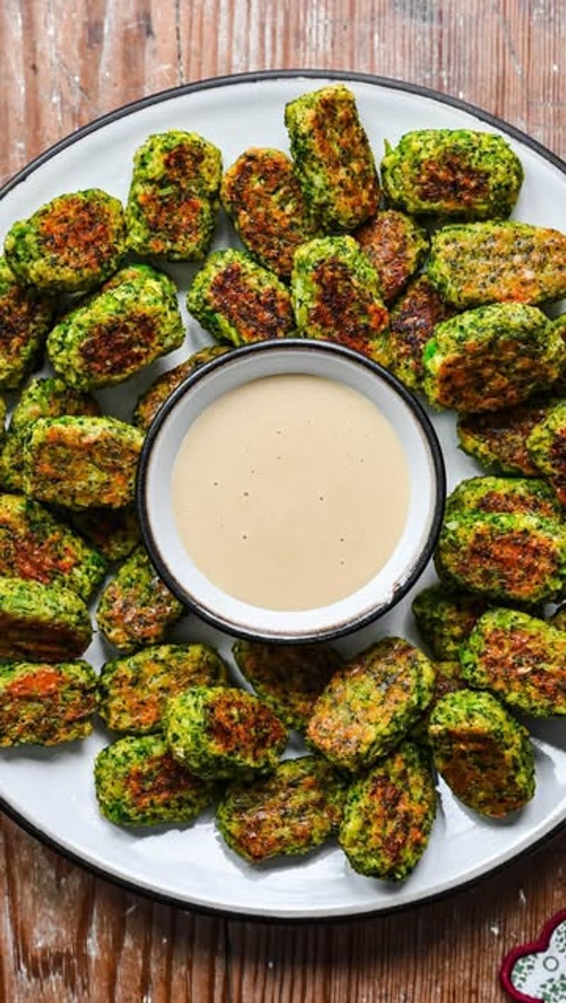 Cheesy Broccoli Tots