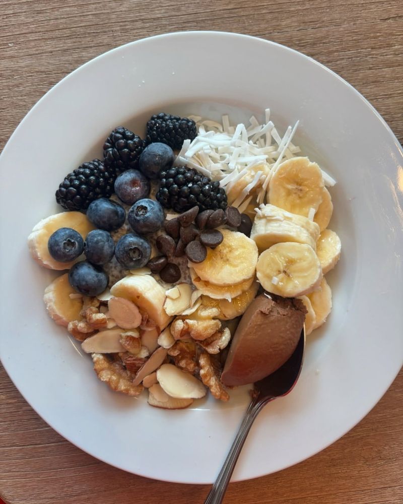 Chia Pudding with Almond Butter & Banana