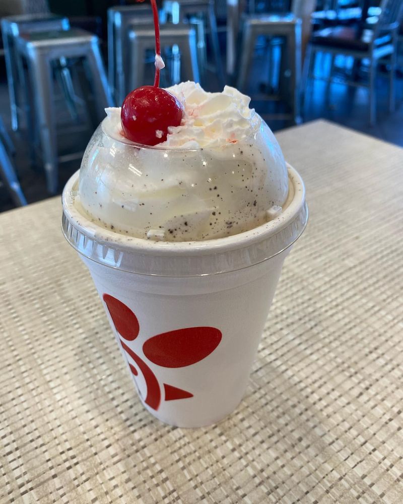 Chick-fil-A Cookies & Cream Milkshake