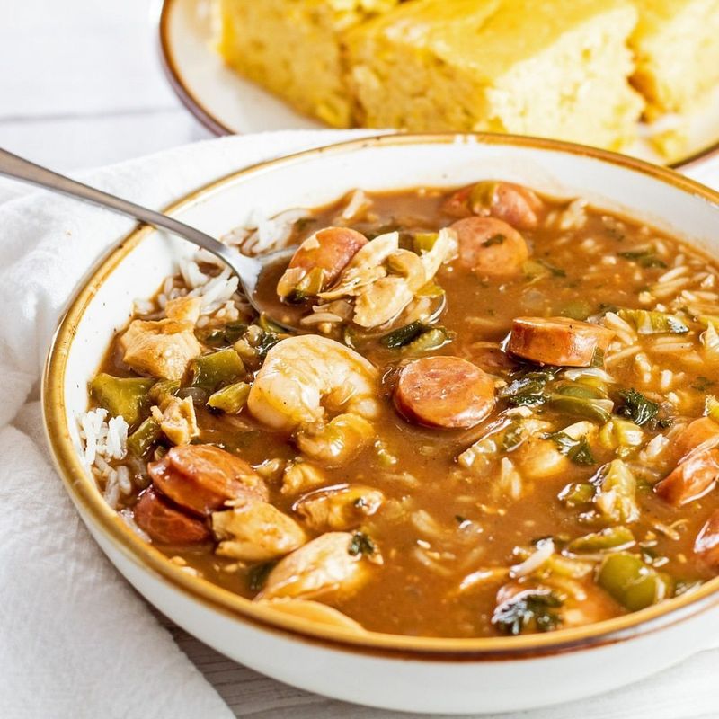 Chicken Andouille Sausage Gumbo