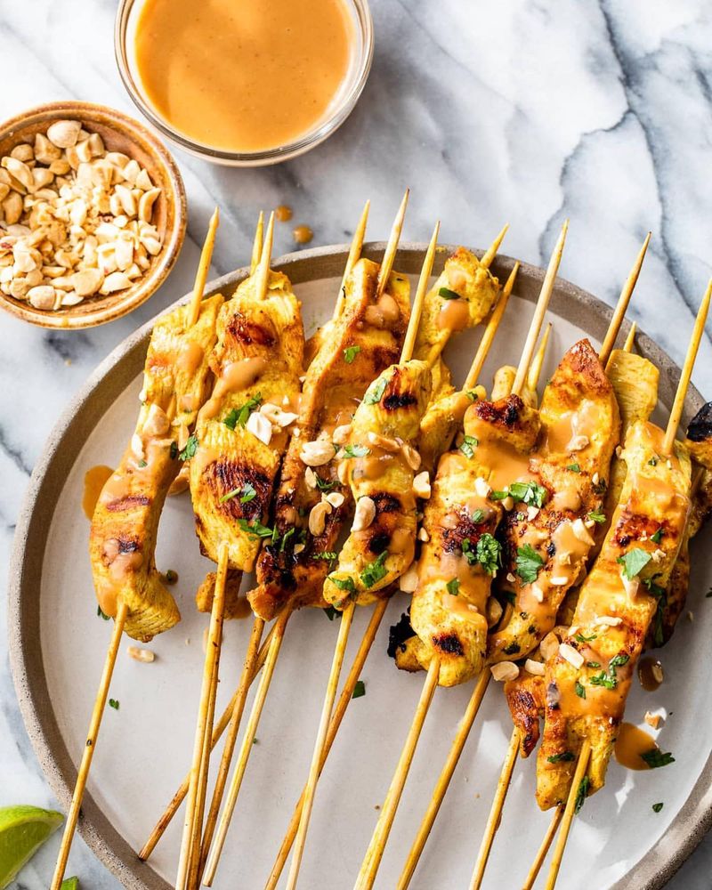 Chicken Satay Skewers