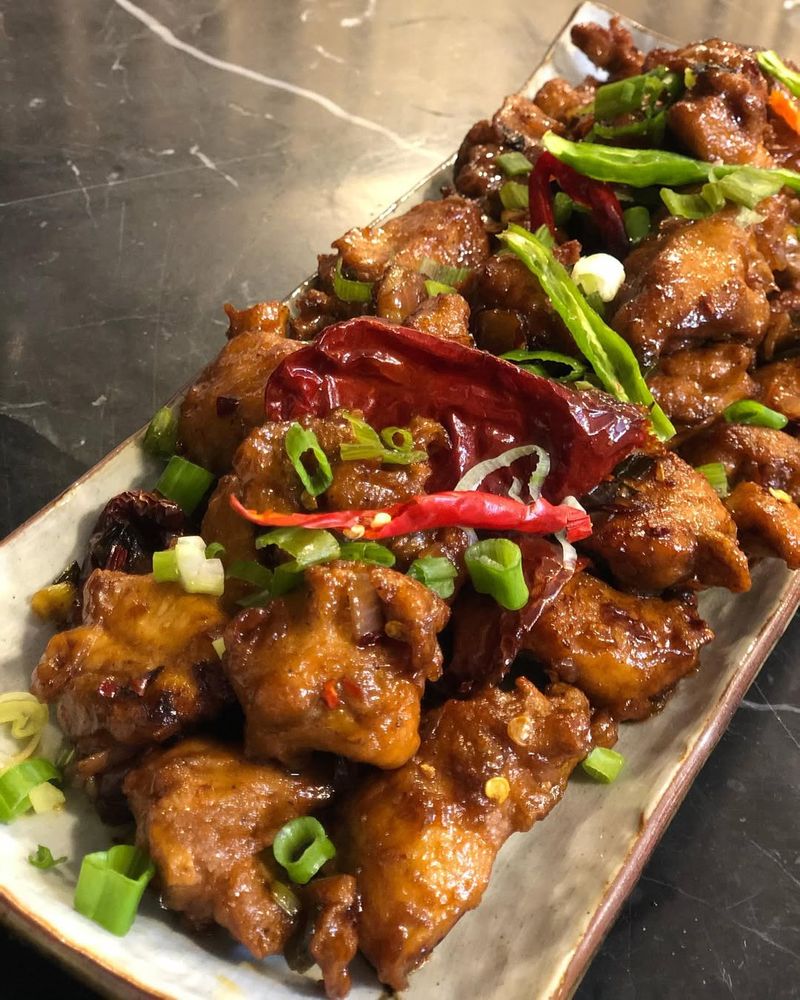 Chili Chocolate Chicken Wings