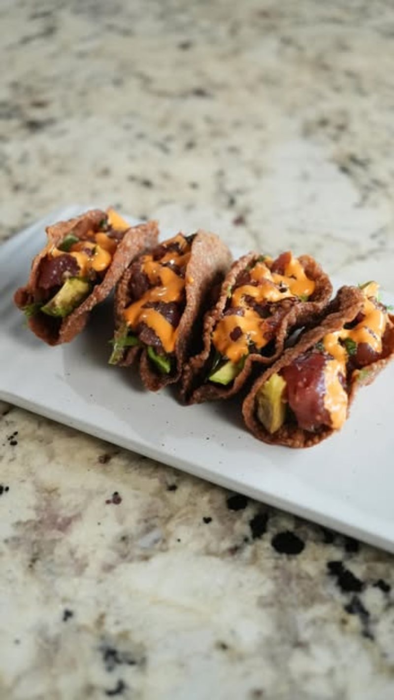 Chocolate Avocado Tacos