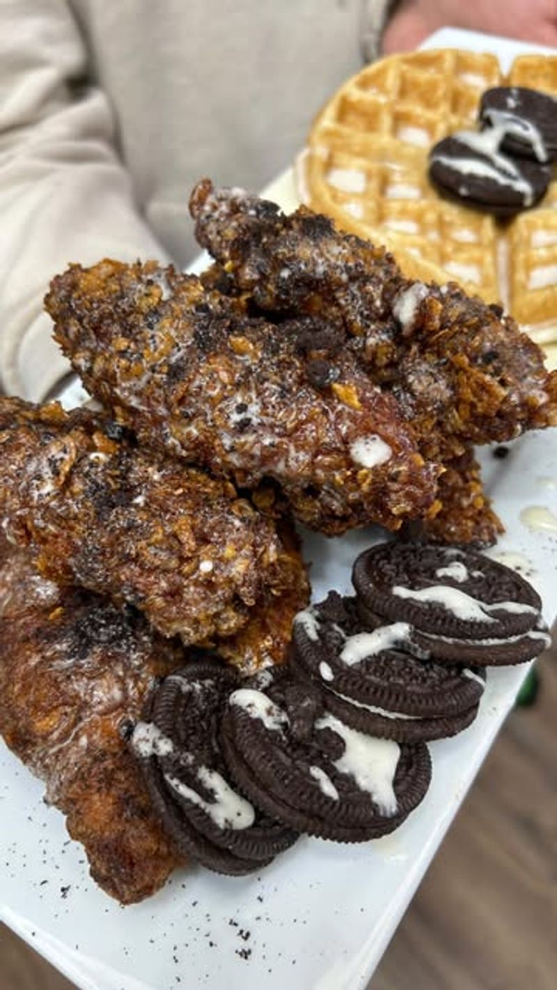 Chocolate-Covered Fried Chicken