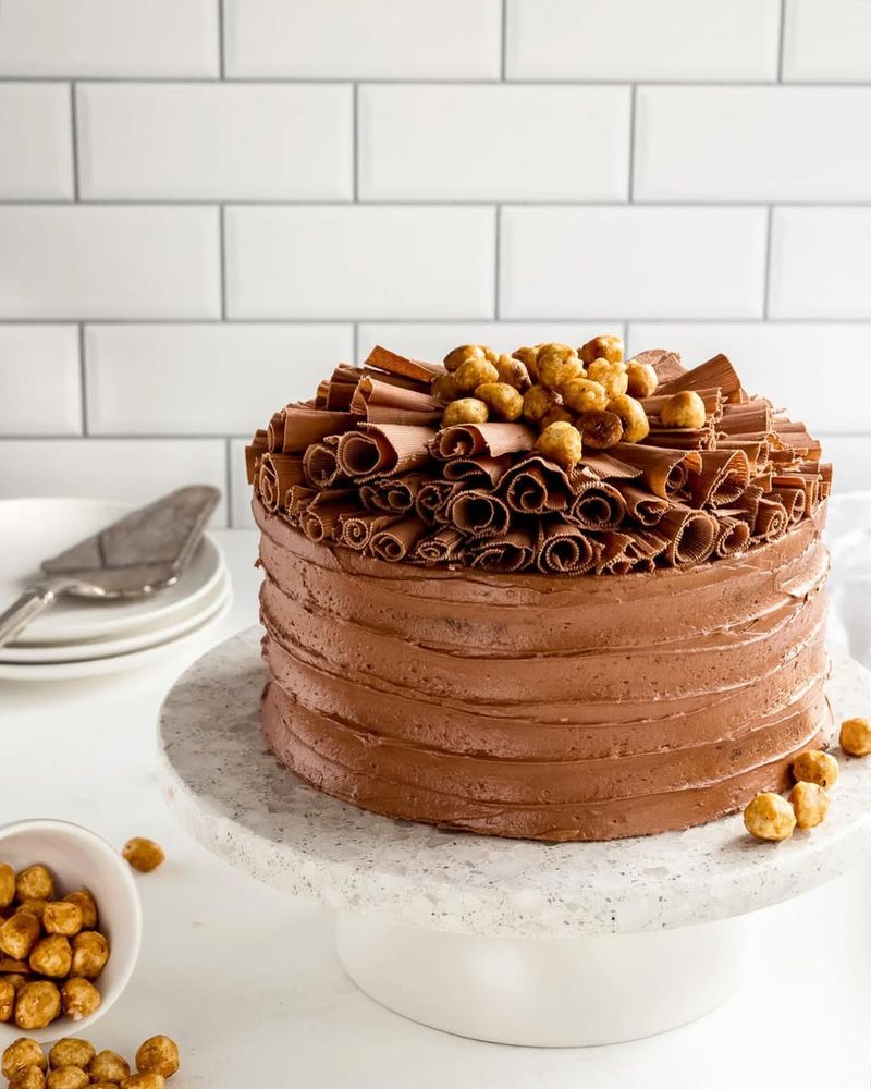 Chocolate Hazelnut Layer Cake