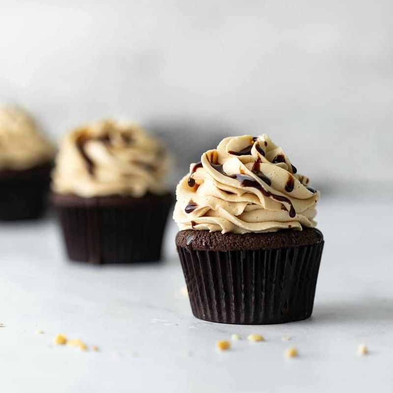 Chocolate Peanut Butter Cupcakes