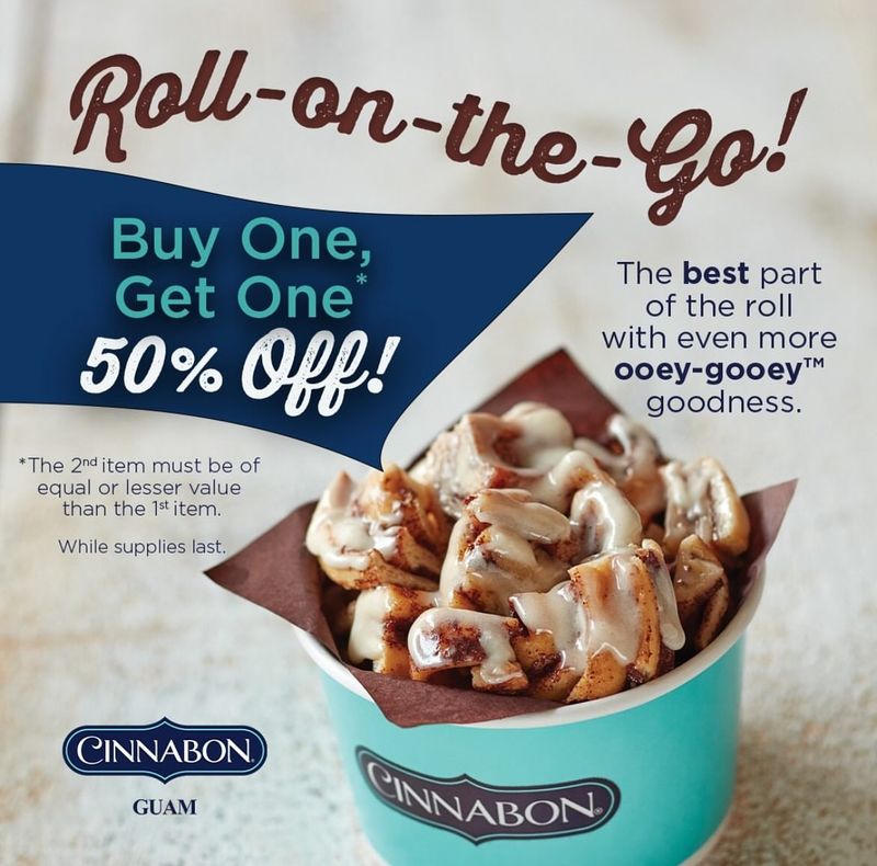 Cinnabon Roll-On-The-Go