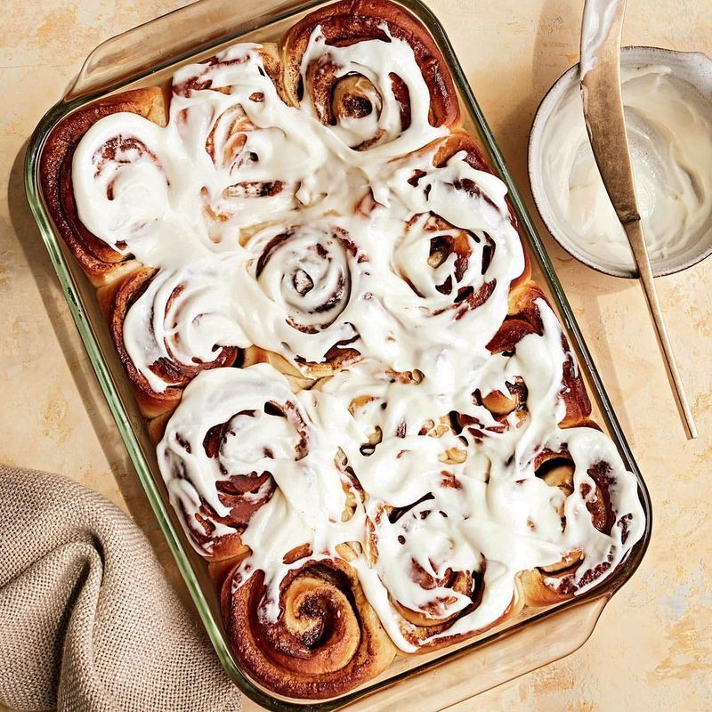Cinnamon Roll Slab
