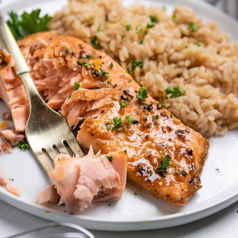 Citrus Glazed Salmon