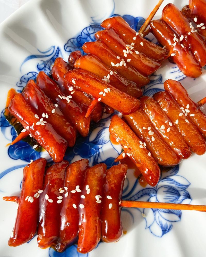 Citrus-Infused Rice Cake Skewers